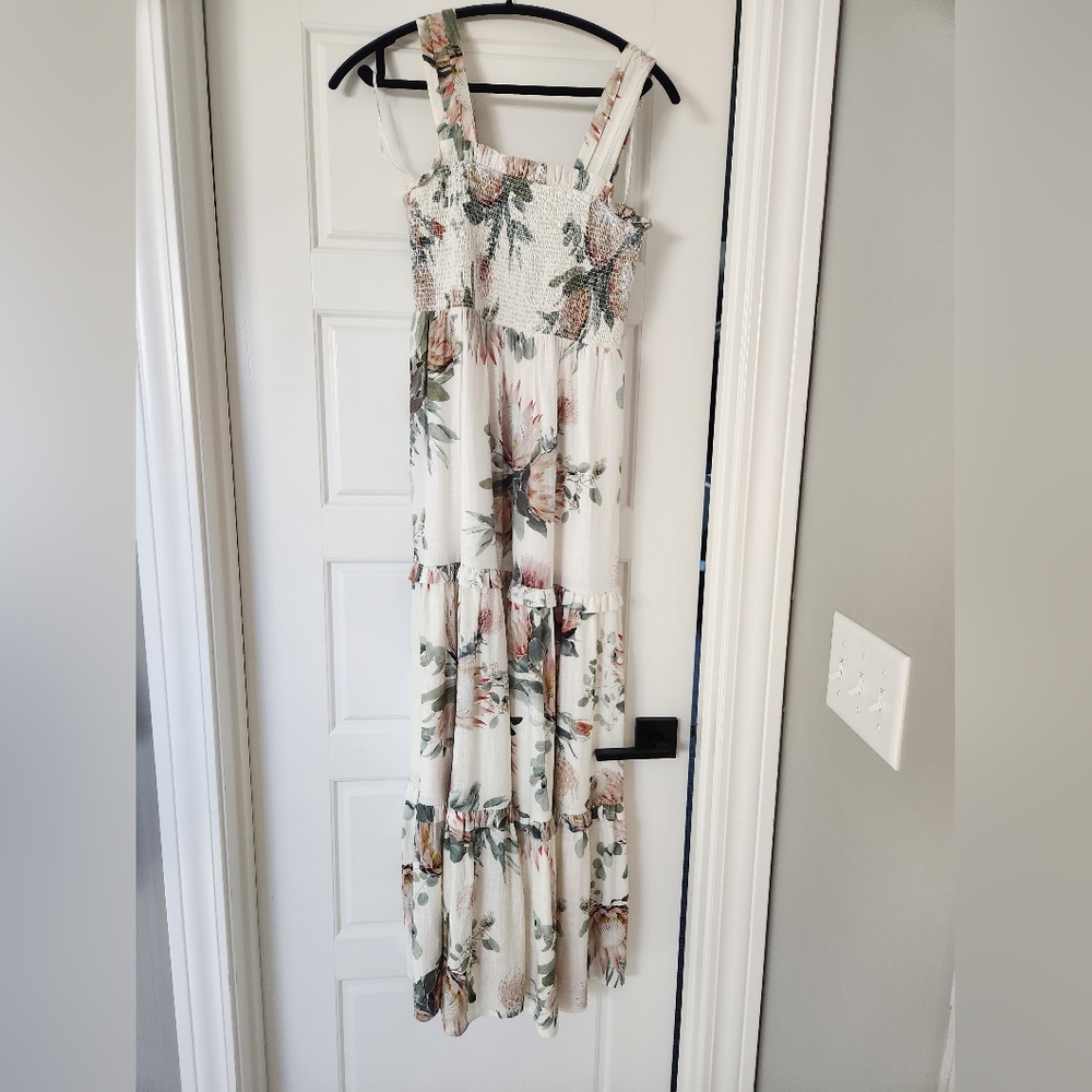NEW express floral maxi dress